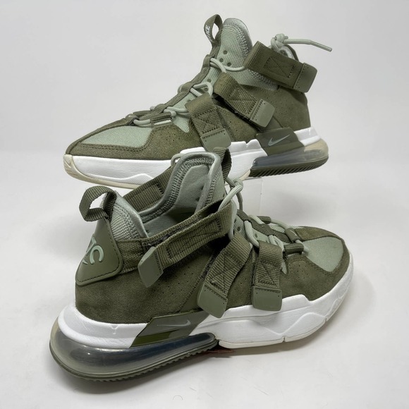 Nike Air Edge 270 Olive Mid Top Sneakers Mens 7 1/2 3434 L.5.7 - Picture 2 of 11